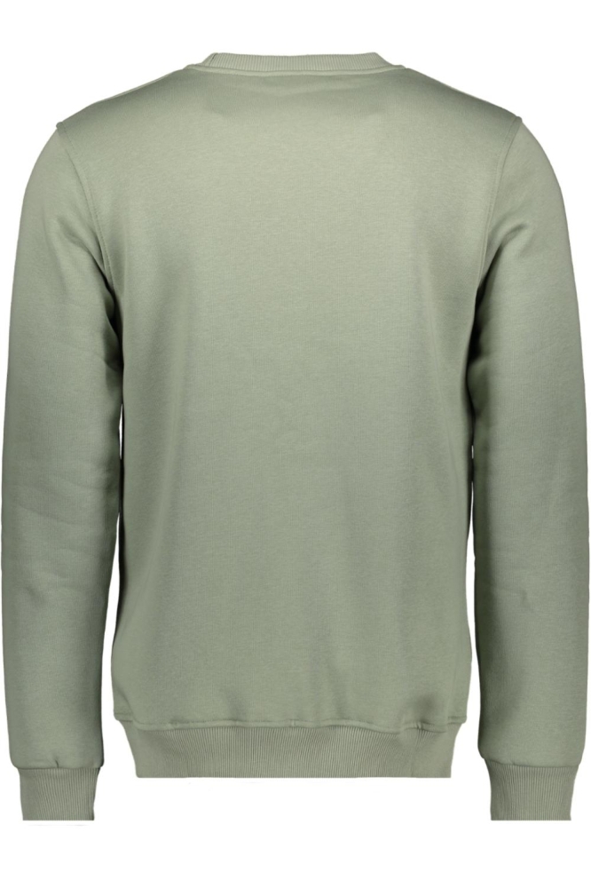 Ballin groene heren sweater | Achteraanzicht