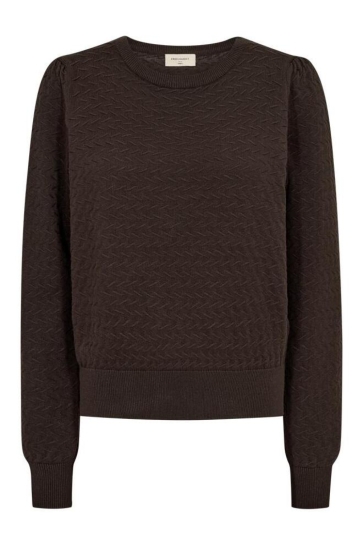 Freequent fqdodo pullover Bruin