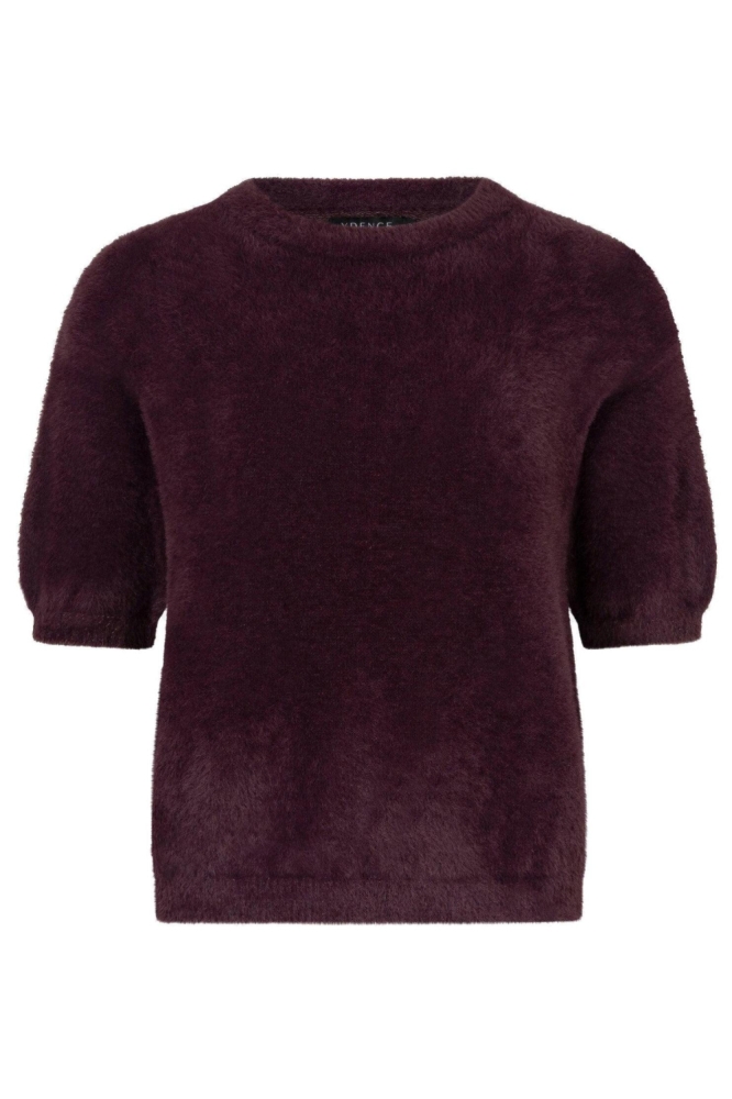 Ydence bordeaux dames trui | Vooraanzicht
