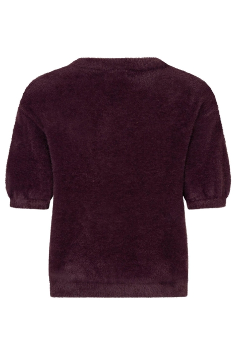 Ydence bordeaux dames trui | Achteraanzicht
