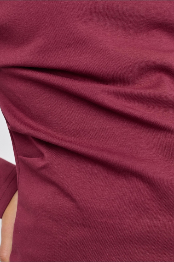 SisterS point bordeaux dames t-shirt | Close up