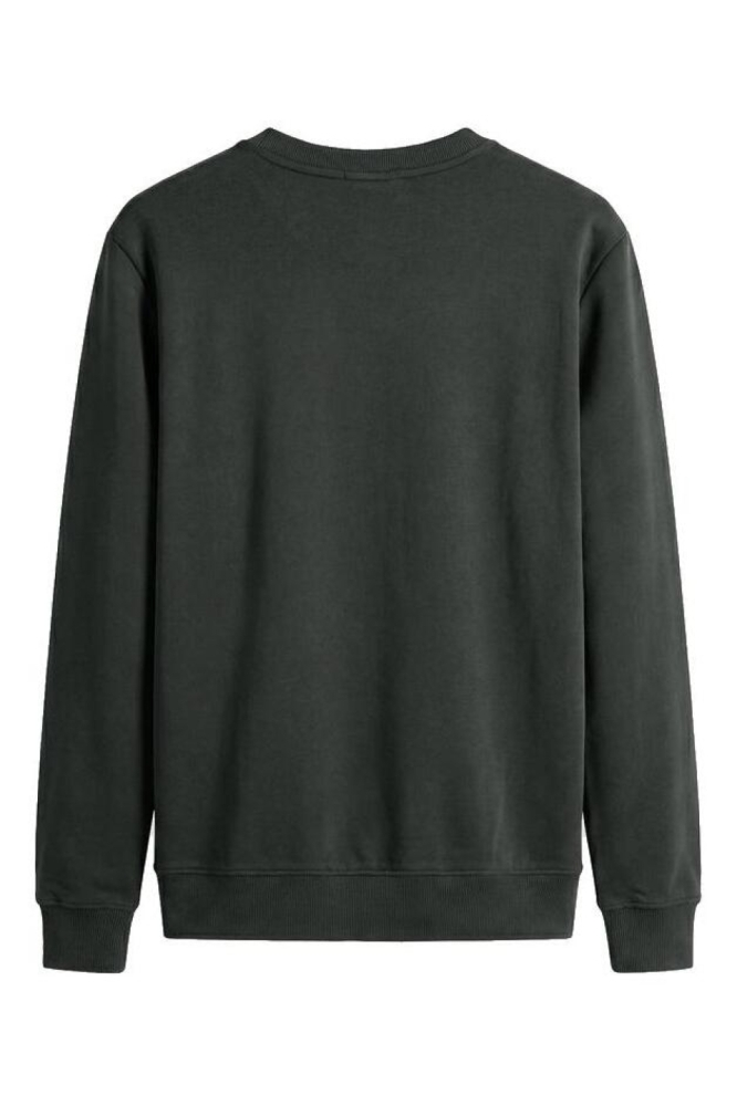 Antony Morato groene heren sweater | Achteraanzicht
