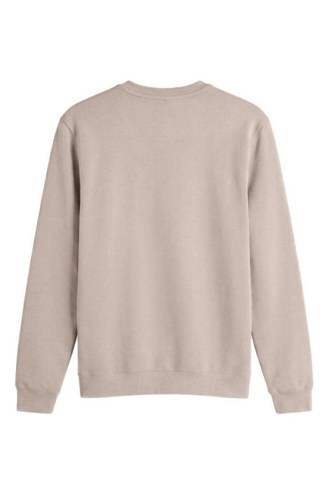 Antony Morato taupe heren sweater | Achteraanzicht