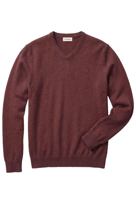 Campbell bordeaux heren trui | Vooraanzicht