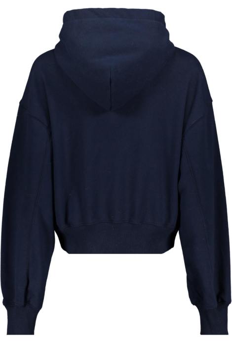 Tommy Jeans blauwe dames sweater | Achteraanzicht