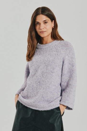 Freequent Trui FQGRSLULU PULLOVER 205507 IRIS MELANGE