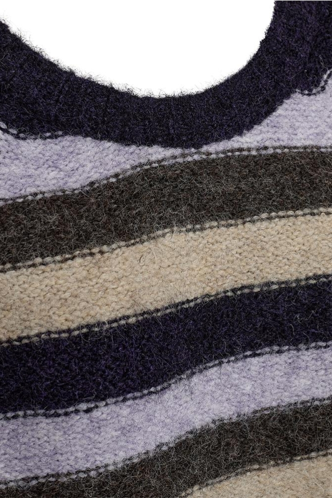 Freequent multi color dames trui | Close up