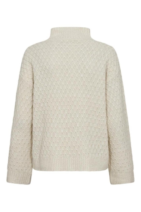 Freequent beige dames trui | Achteraanzicht