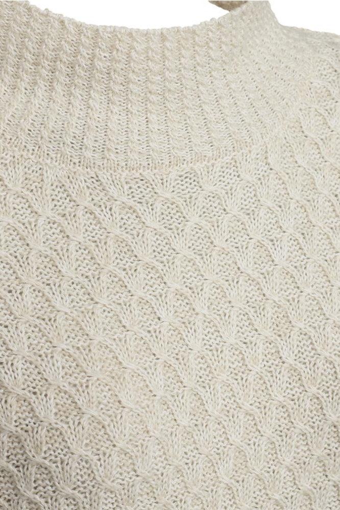 Freequent beige dames trui | Kleurstaal