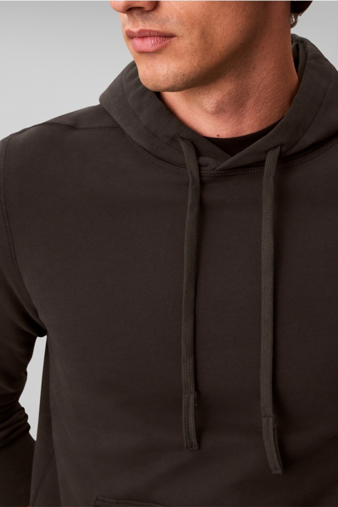 Calvin Klein zwarte heren sweater | Close up