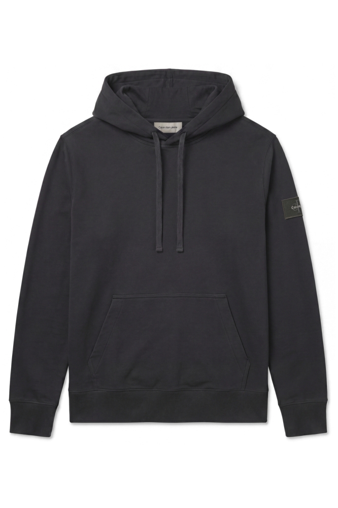 Calvin Klein zwarte heren sweater | Vooraanzicht