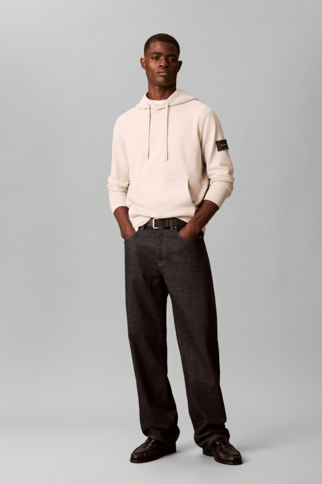 Calvin Klein beige heren sweater | Model