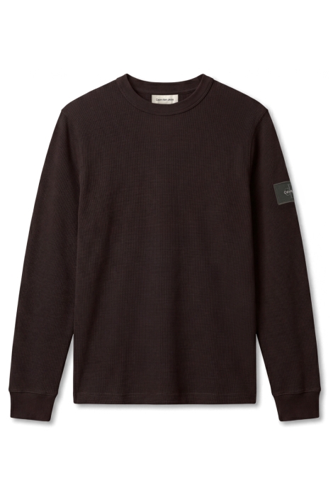 Calvin Klein zwarte heren sweater | Vooraanzicht