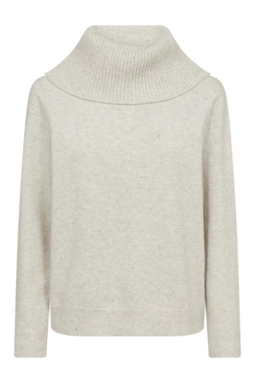 Freequent Trui FQGLIMSY PULLOVER 212232 MOONBEAM W. SILVER