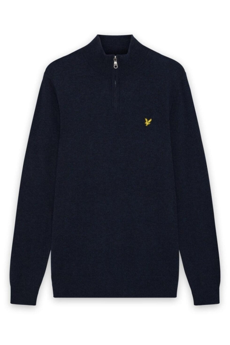 Lyle & Scott blauwe heren trui | Vooraanzicht