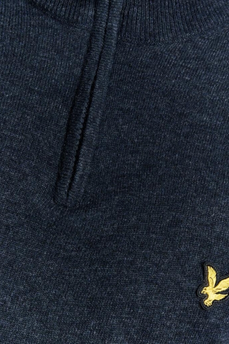 Lyle & Scott blauwe heren trui | Kleurstaal