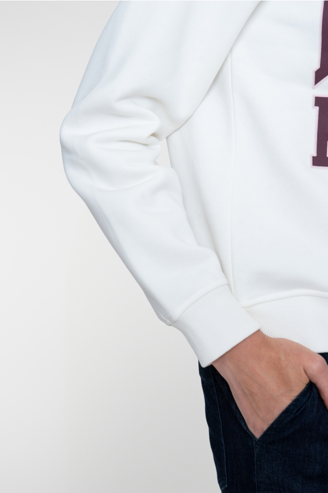 Geisha witte dames sweater | Close up