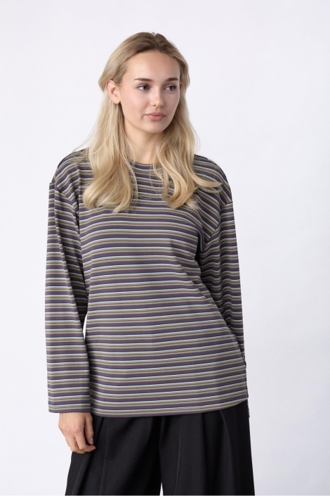 SisterS point groene dames t-shirt | Model vooraanzicht