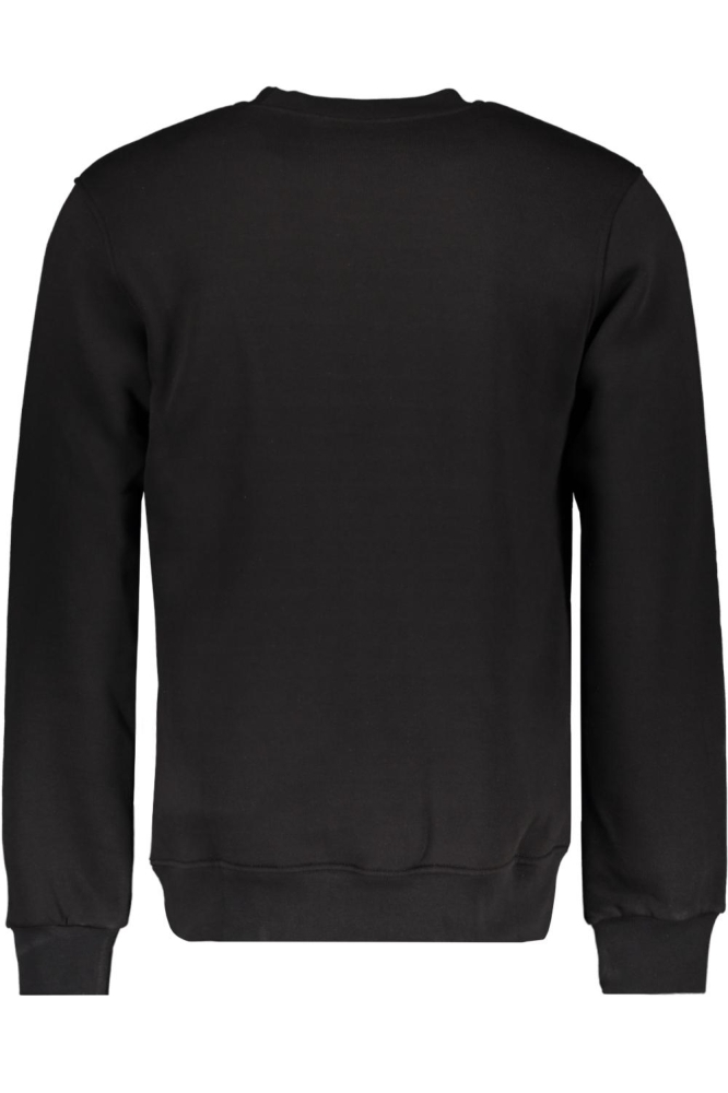 Ballin zwarte heren sweater | Achteraanzicht