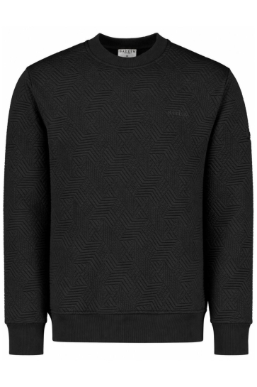 Ballin Trui CAPITONE CREWNECK 2691 BLACK