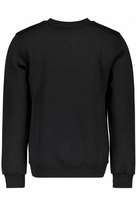 Ballin zwarte heren sweater | Achteraanzicht