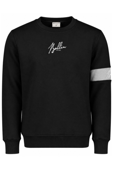 Ballin Trui CAPTAIN CREWNECK 2690 BLACK-OFF WHITE
