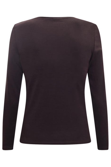 SisterS point bruine dames t-shirt | Achteraanzicht