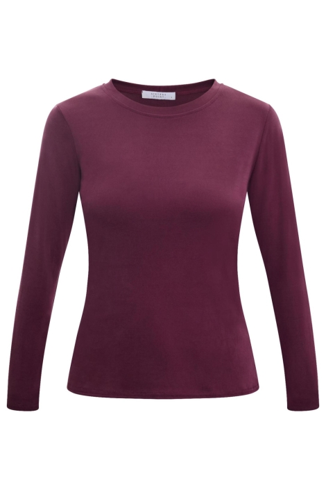 SisterS point bordeaux dames t-shirt | Vooraanzicht