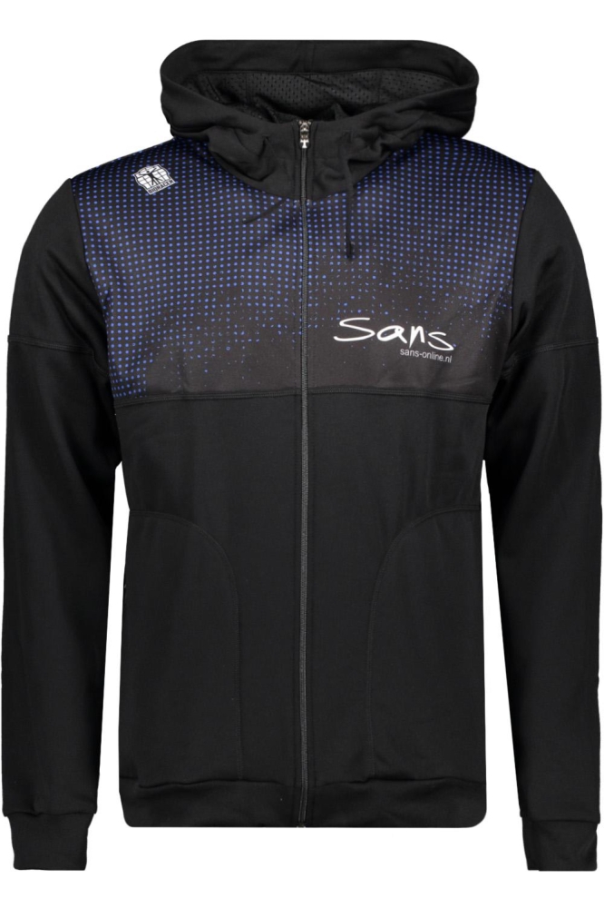 Sans zwarte heren sport vest | Vooraanzicht