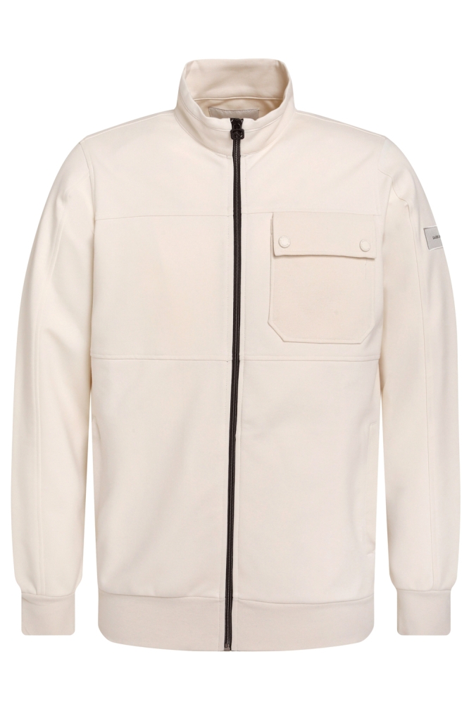 Gabbiano beige heren vest | Vooraanzicht