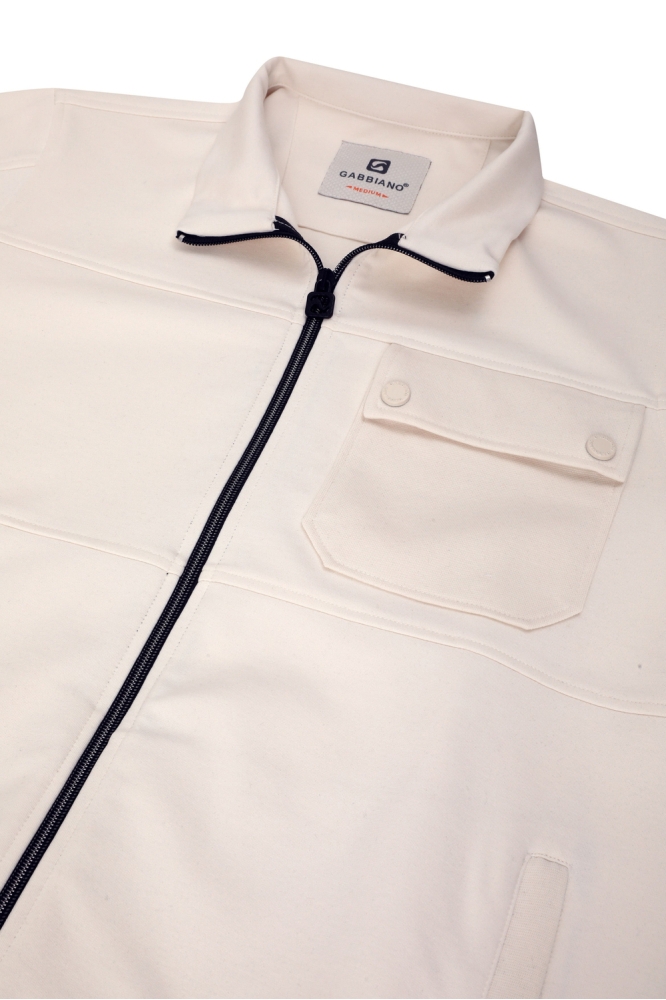 Gabbiano beige heren vest | Kleurstaal