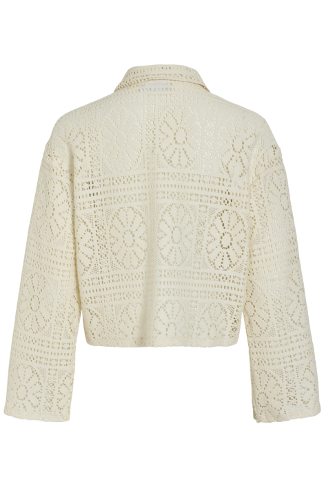 Vila witte dames vest | Achteraanzicht