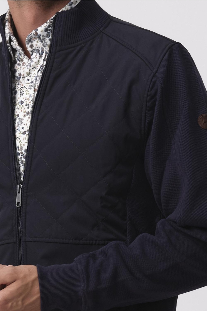 Campbell blauwe heren vest | Unique Selling Point