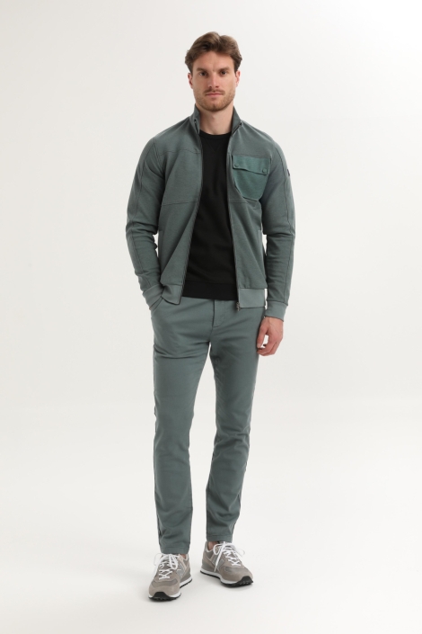 Gabbiano blauwe heren vest | Model