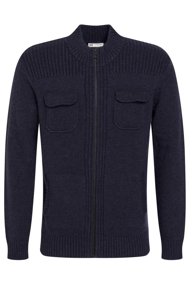 Gabbiano blauwe heren vest | Vooraanzicht