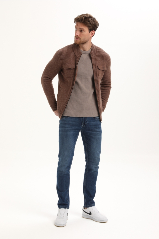 Gabbiano bruine heren vest | Model