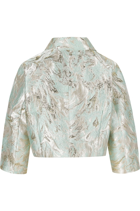 LolaLiza groene dames vest | Achteraanzicht