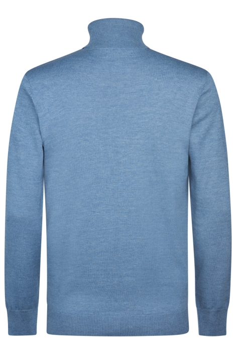 Petrol Industries blauwe heren trui | Achteraanzicht