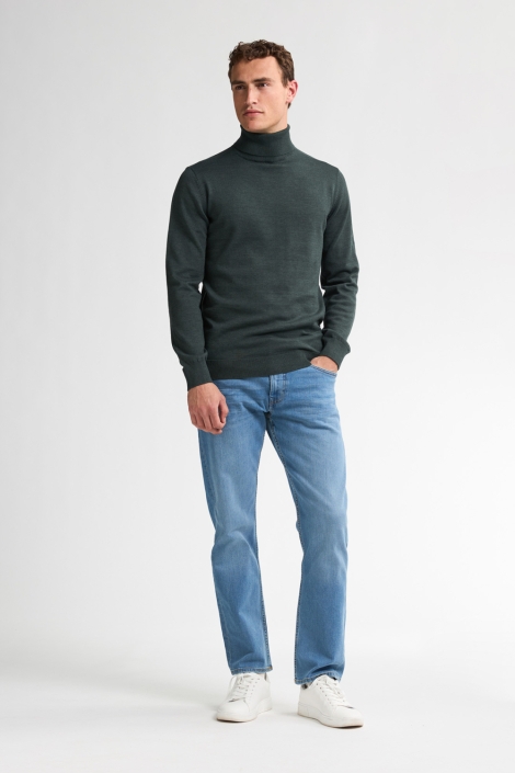 Petrol Industries groene heren trui | Model