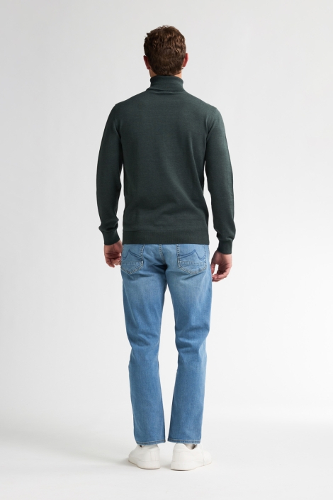 Petrol Industries groene heren trui | Model