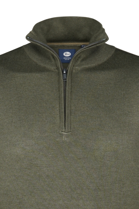 Petrol Industries groene heren trui | Close up