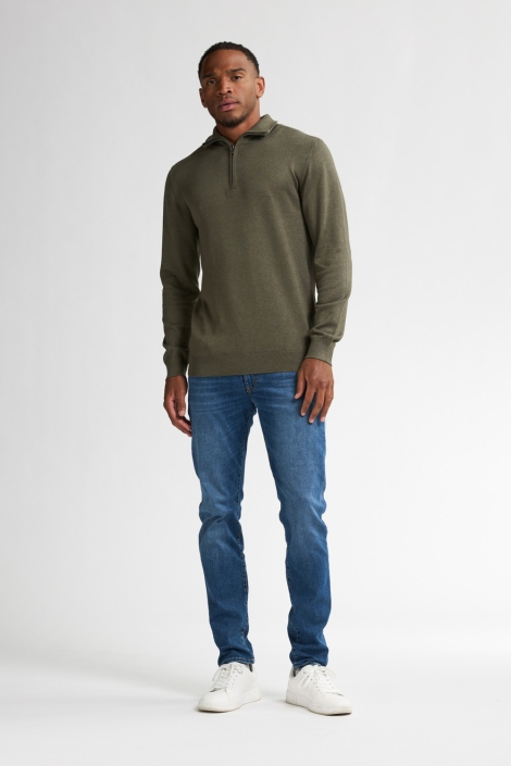 Petrol Industries groene heren trui | Model