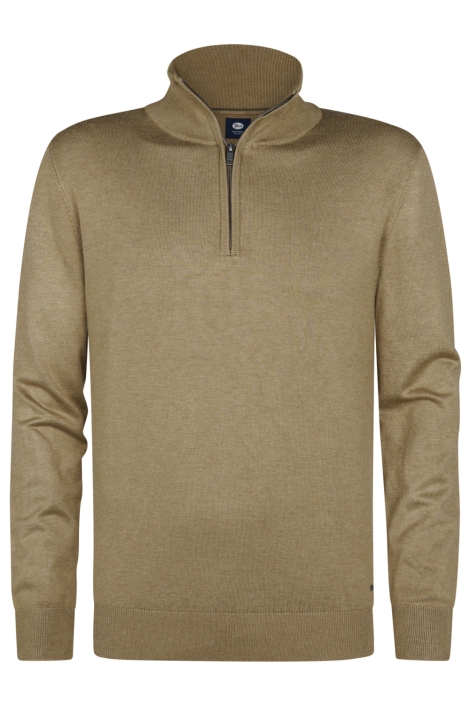 Petrol Industries camel heren trui | Vooraanzicht