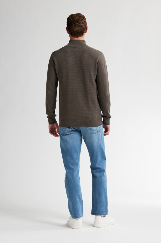 Petrol Industries groene heren trui | Model