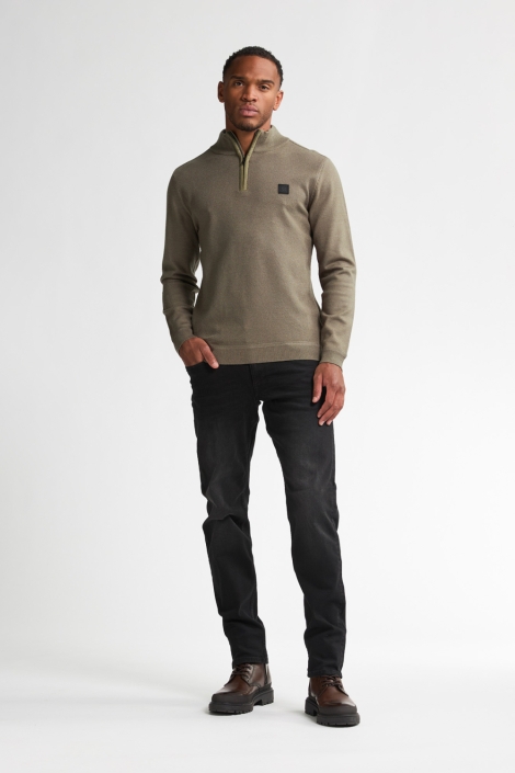 Petrol Industries groene heren trui | Model