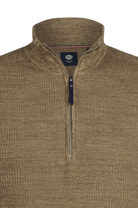 Petrol Industries camel heren sweater | Unique Selling Point