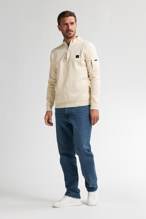 Petrol Industries beige heren trui | Model