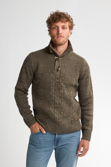 Petrol Industries RIB KNIT JUMPER HAMILTON M 3050 KWC211 6174