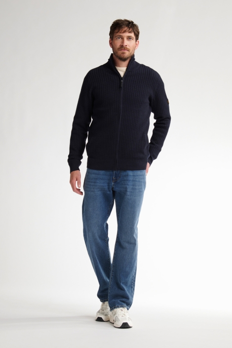 Petrol Industries blauwe heren vest | Model