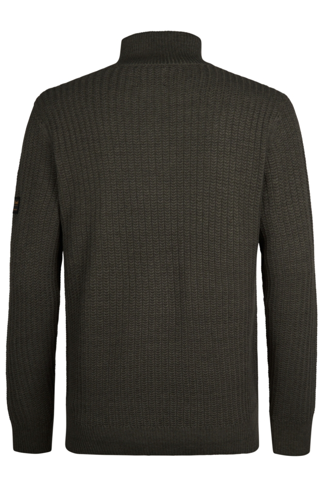 Petrol Industries groene heren vest | Achteraanzicht